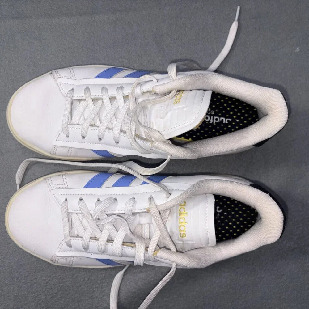 Adidas Grand Court Alpha ‘Blue White’ Women’s H06115 Size 8.5 - Picture 3 of 8